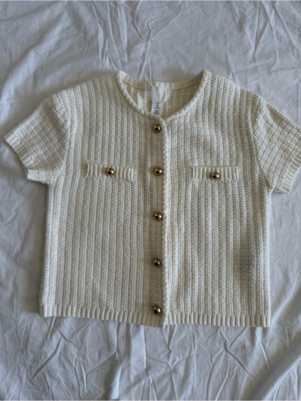 H&M Textured Knit Cardigan & Skirt Set - Picture 5 of 11